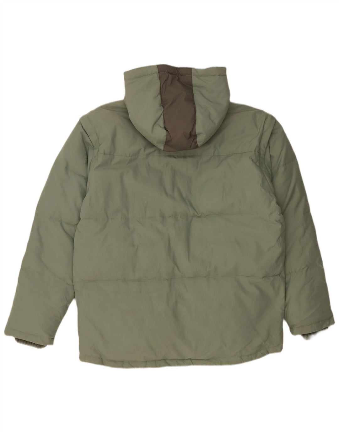 Fila Herren-Jacke mit Kapuze, gepolstert, UK 40, Größe L, Grün, Polyamid