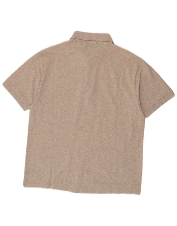 Kappa Herren Poloshirt XL Beige Baumwolle