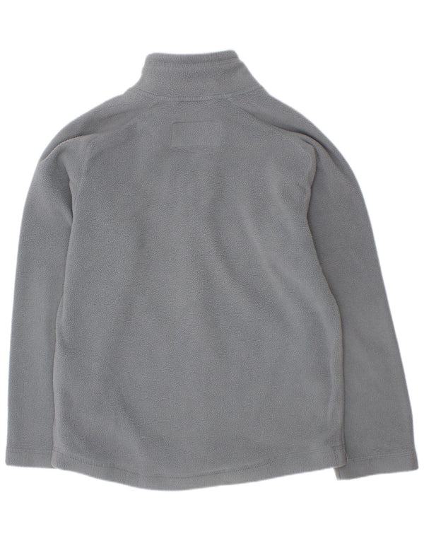 Helly Hansen Fleecejacke für Jungen, 6–7 Jahre, graues Polyester