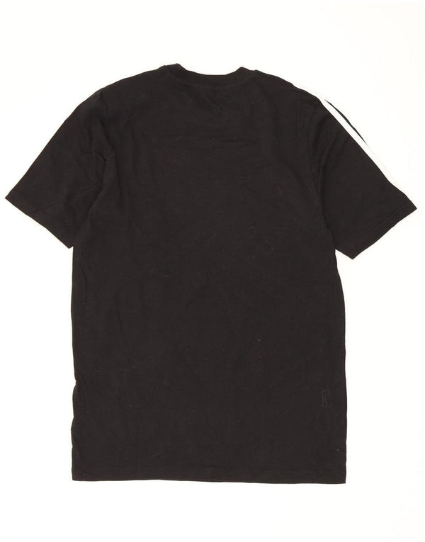 Adidas T-Shirt für Jungen, 15–16 Jahre, schwarze Baumwolle