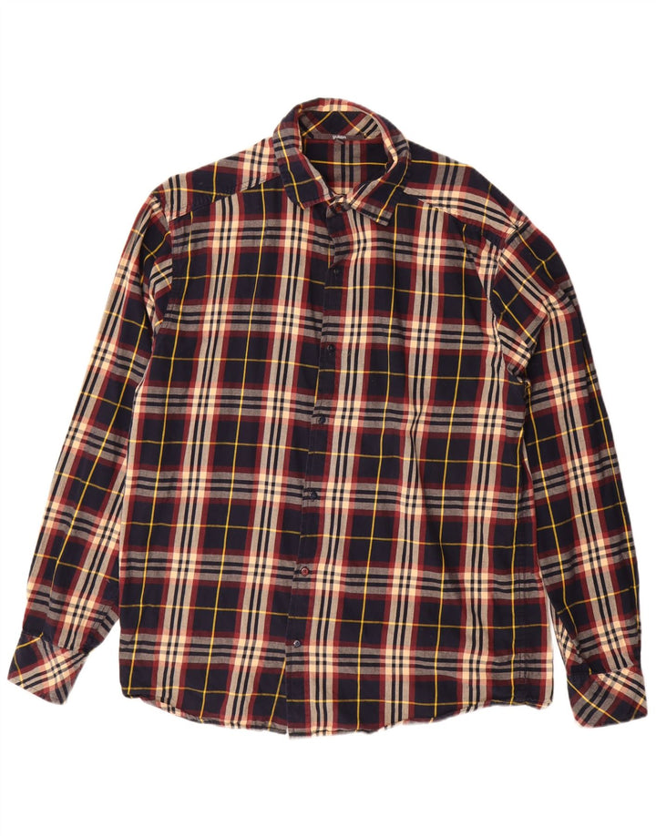 Yukon Herren-Flanellhemd XL, mehrfarbig, kariert, Baumwolle
