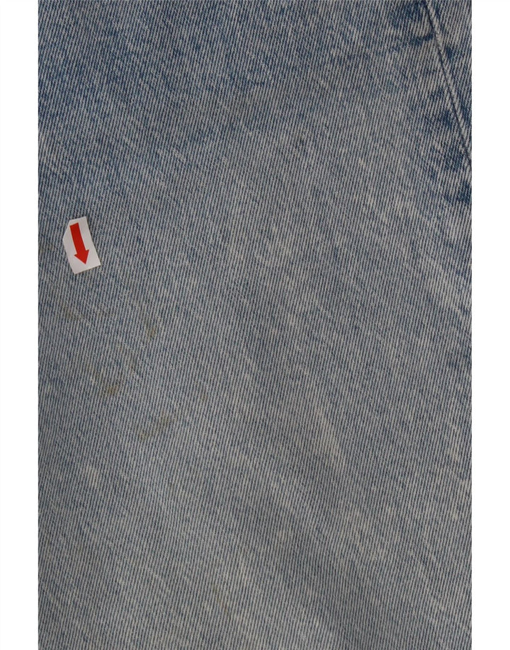 LEVI'S Herren Straight Jeans W27 L28 Blaue Baumwolle