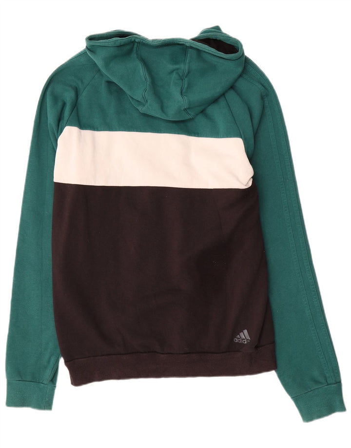 Adidas Herren Graphic Hoodie Pullover Medium Mehrfarbig Colourblock
