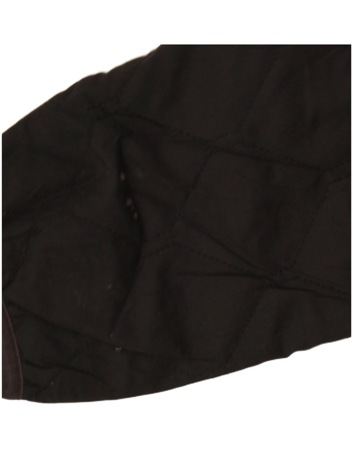 Eddie Bauer Damen Steppjacke UK 16 Large Schwarz Polyester