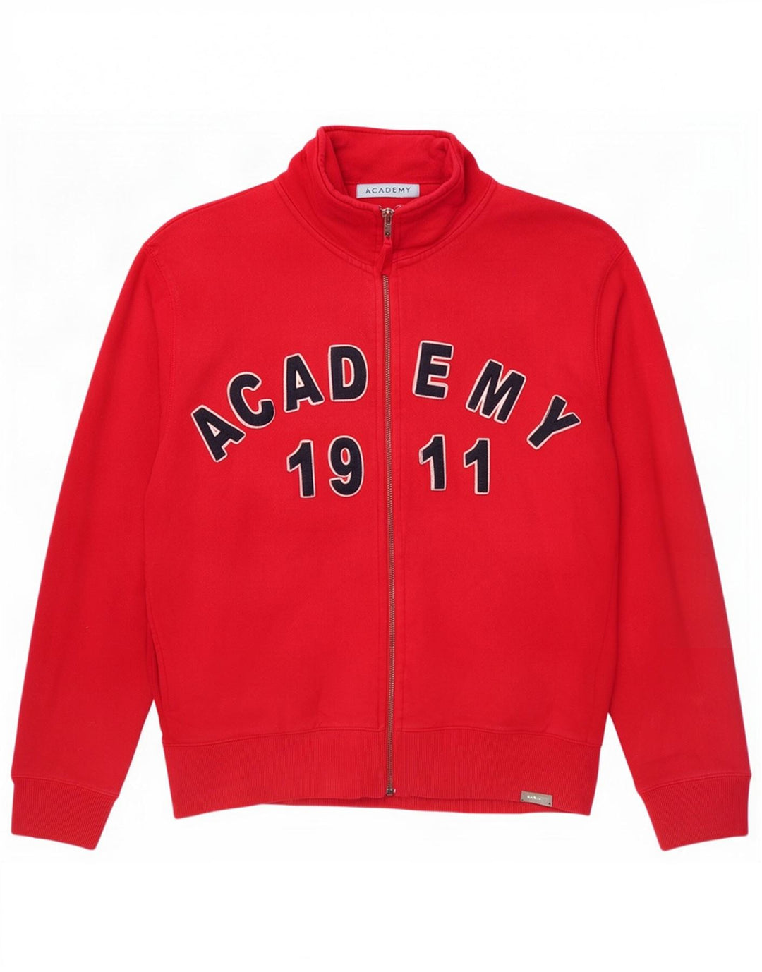 Fila Herren-Trainingsanzugoberteil mit Grafik, mittelrote Baumwolle
