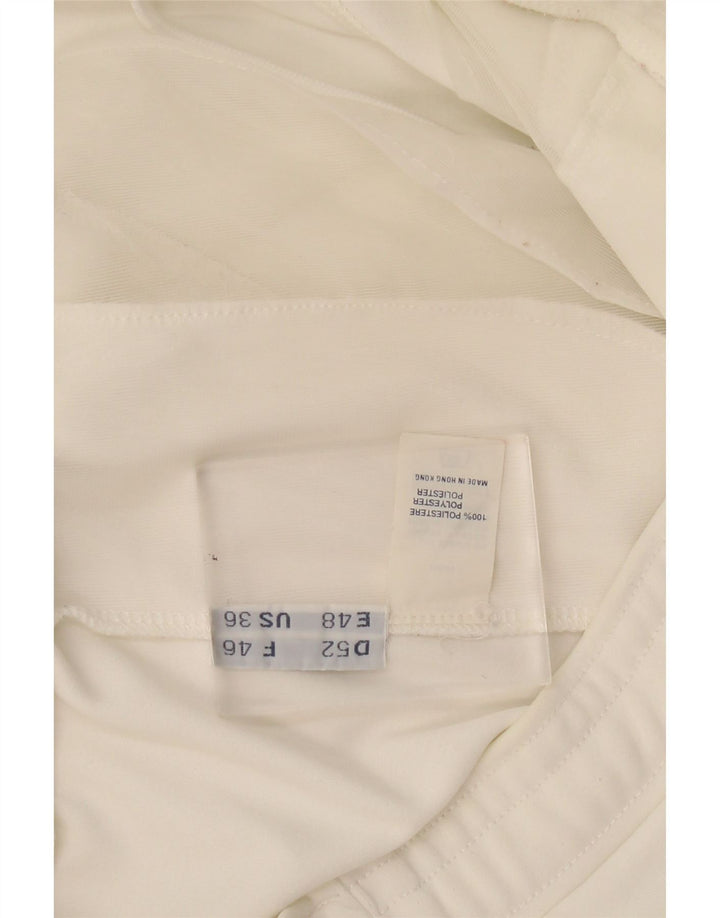 Sergio Tacchini Herren-Freizeitshorts, Größe 36 W36, weißes Polyester