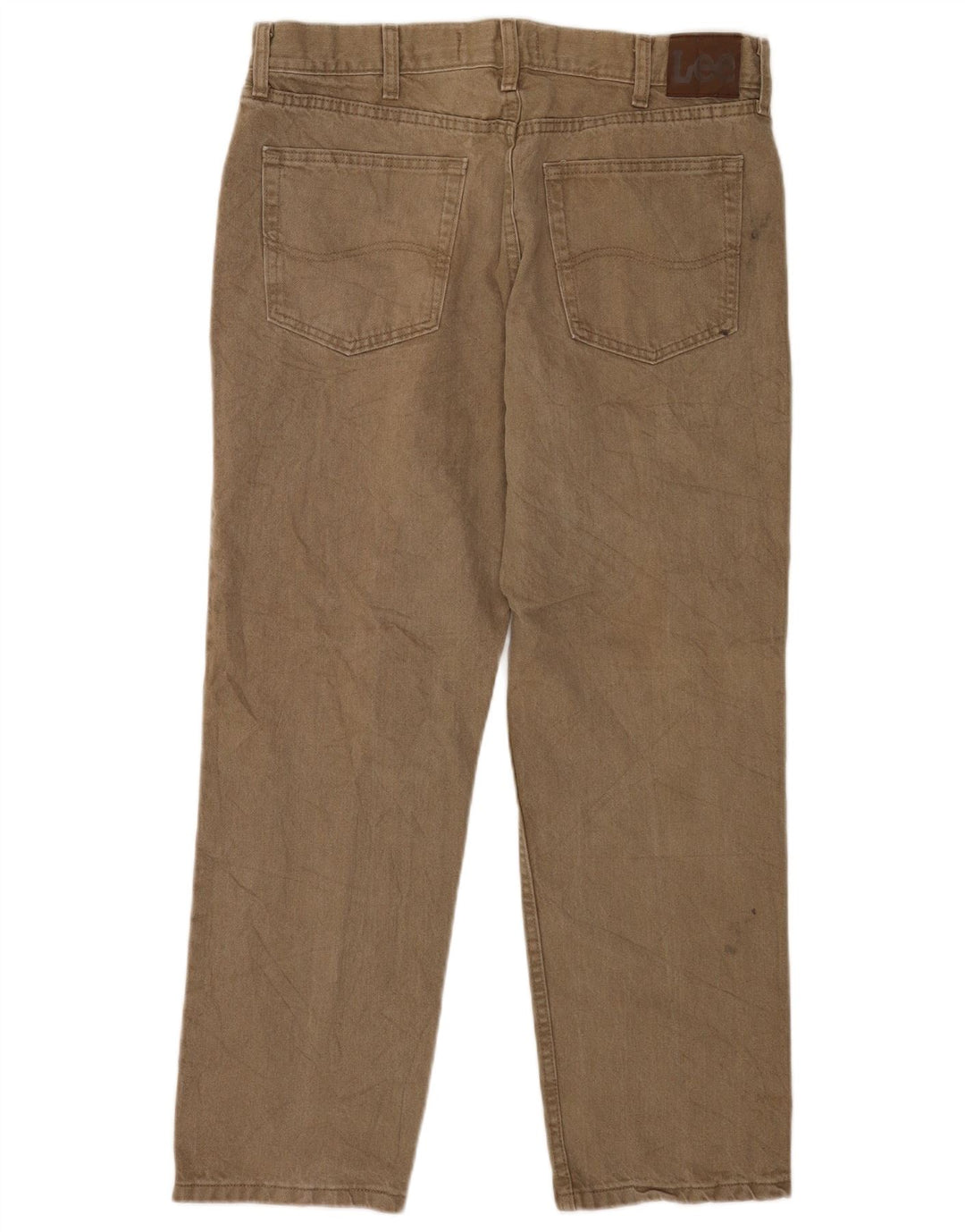Lee Herren-Jeans mit normaler Passform, gerade Passform, W36, L29, Khaki, Baumwolle