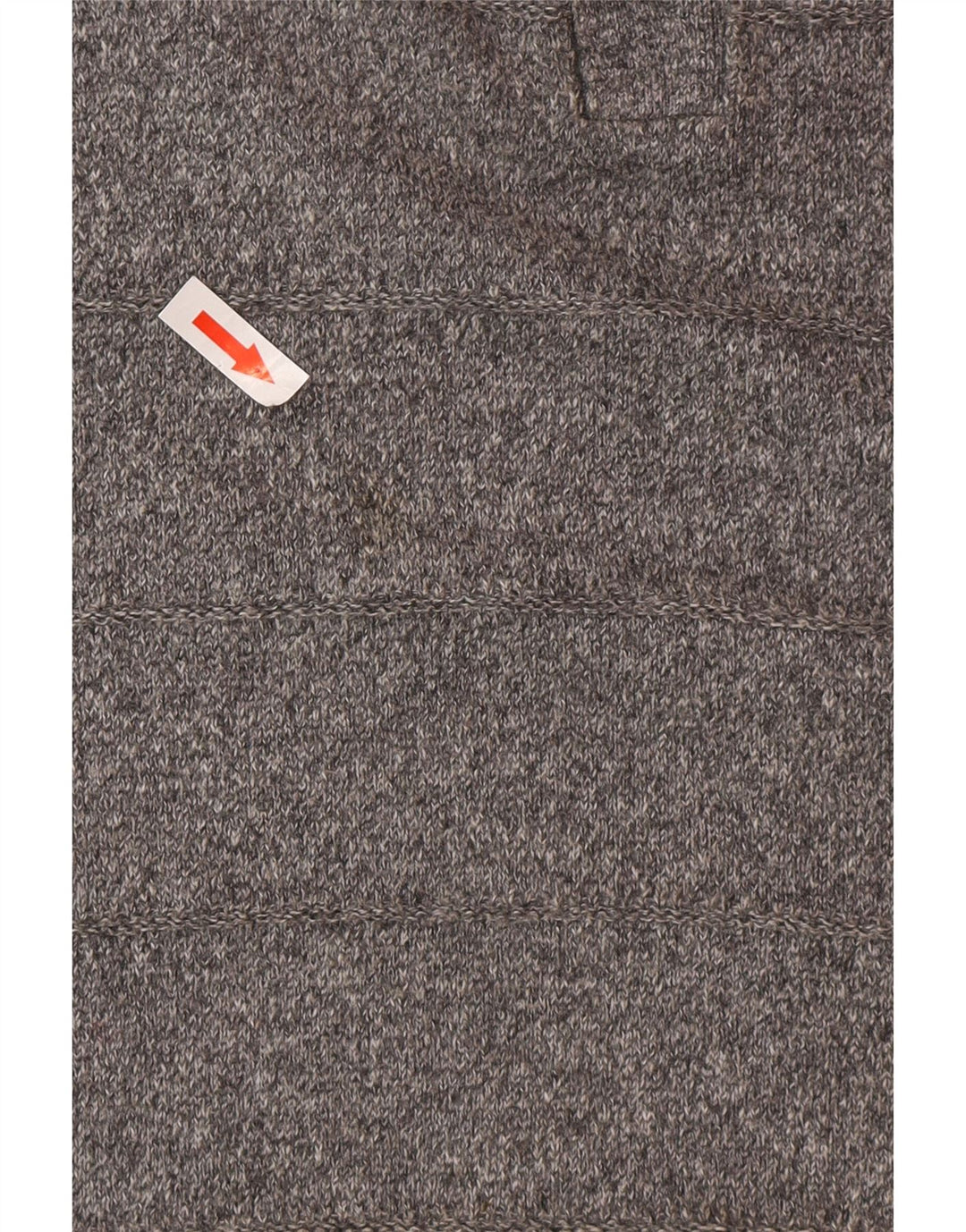 Marks & Spencer Herren-Pullover mit Rundhalsausschnitt, mittelgraue Baumwolle