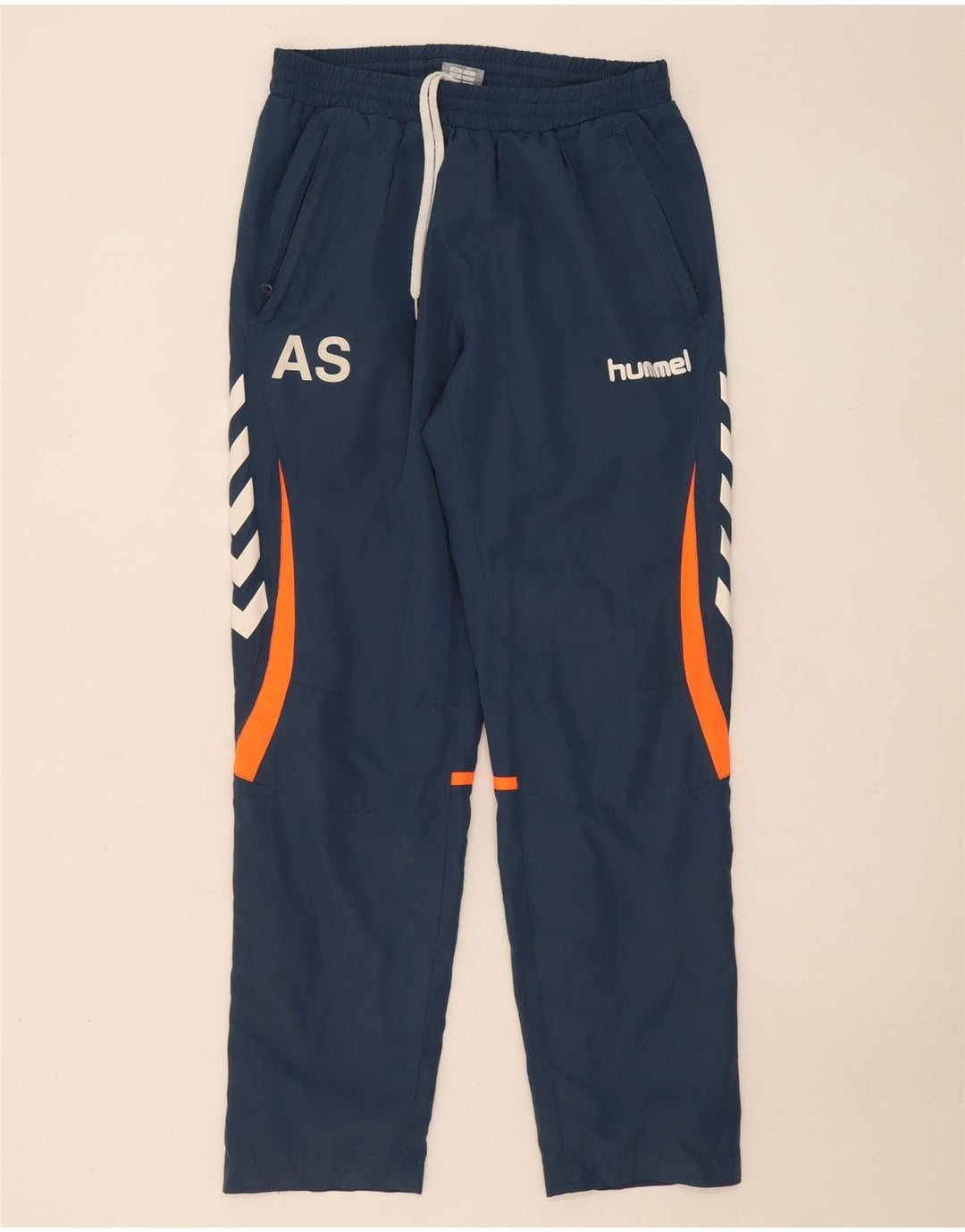Hummel Herren-Trainingshose mit Grafik, mittelgroß, Marineblau, Farbblock
