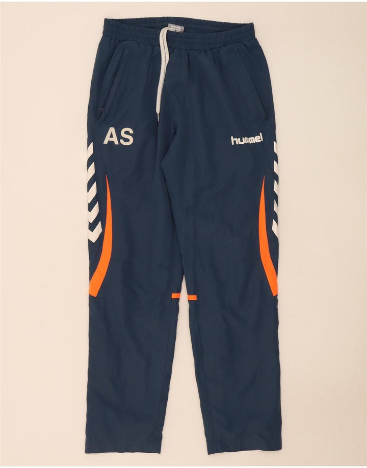 Hummel Herren-Trainingshose mit Grafik, mittelgroß, Marineblau, Farbblock