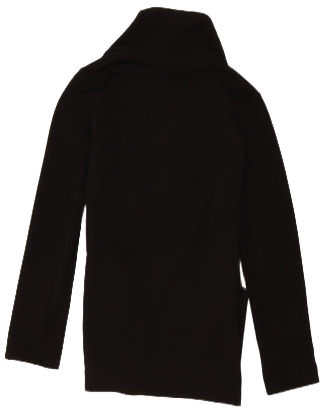 Liu Jo Offener Damen-Cardigan-Pullover IT 42 Mittelschwarzes Polyester