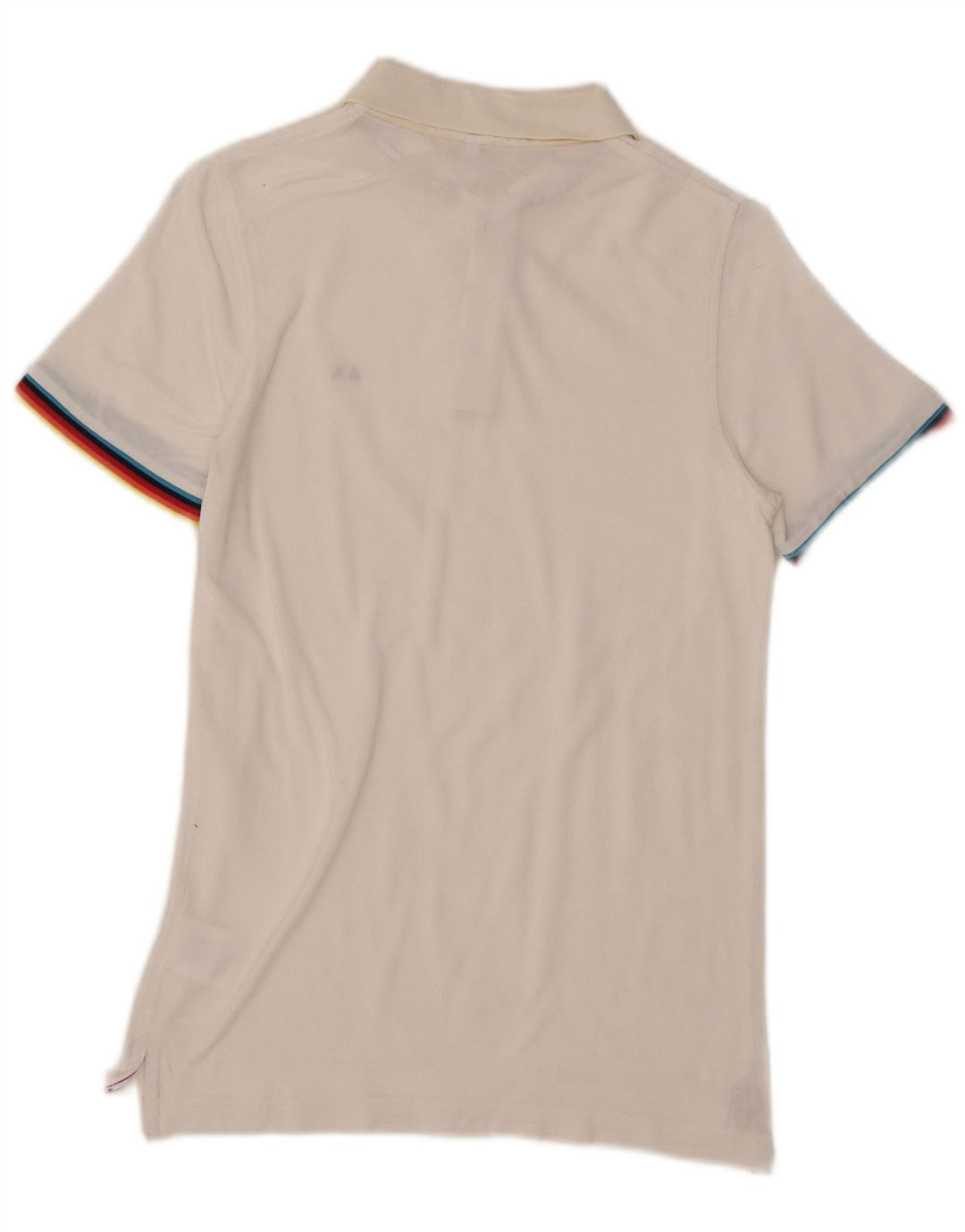 Sun68 Poloshirt für Jungen, 11–12 Jahre, weißes Tencel