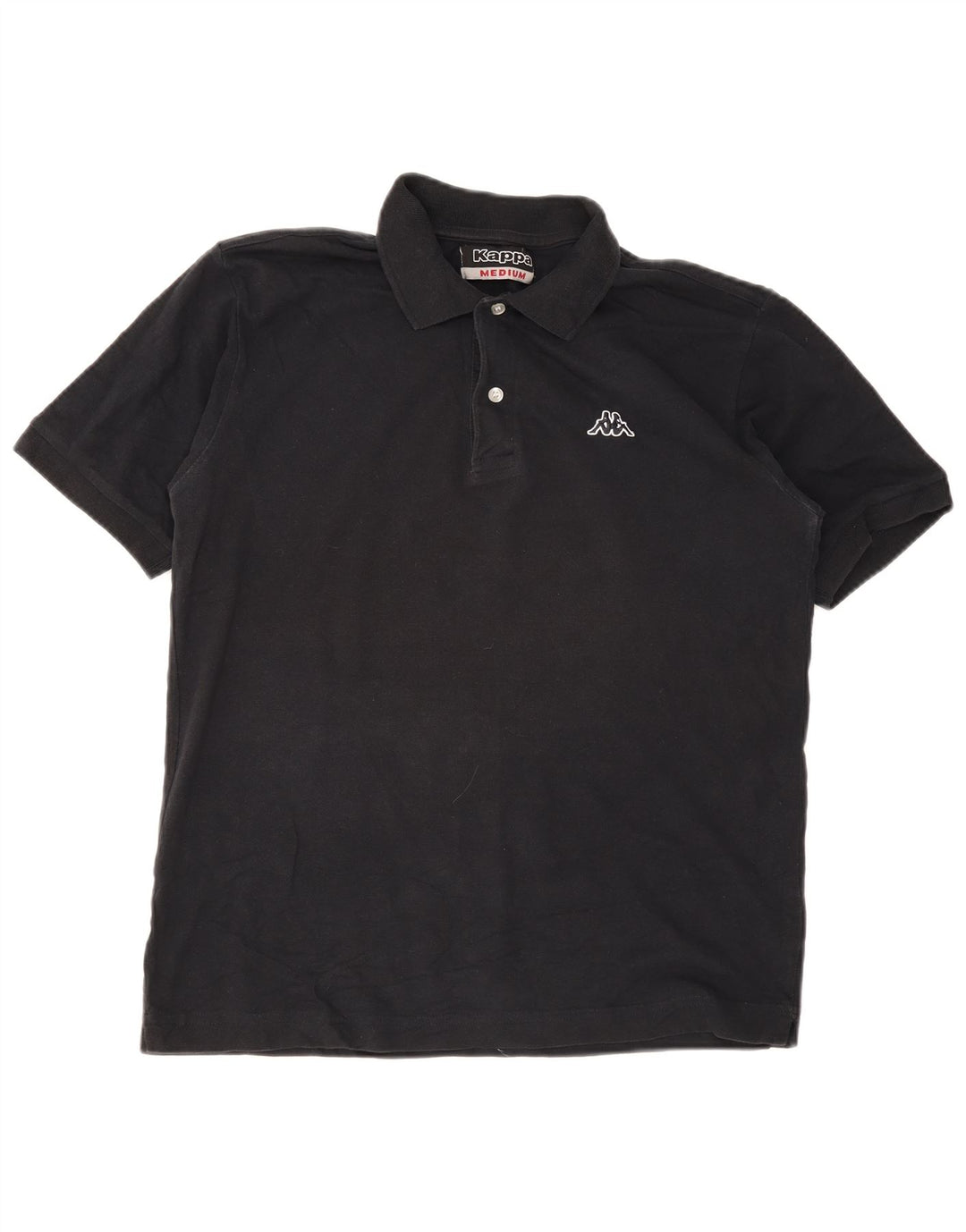 Kappa Herren Poloshirt Mittelschwarze Baumwolle