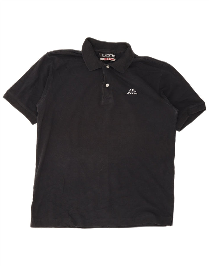 Kappa Herren Poloshirt Mittelschwarze Baumwolle