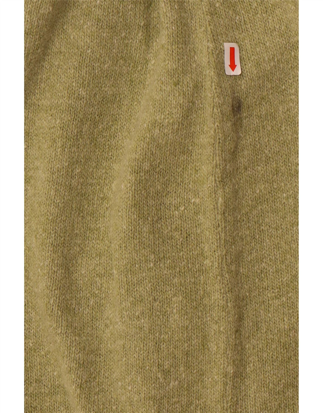 Vintage Damen Strick Midirock Medium W28 Grüne Wolle