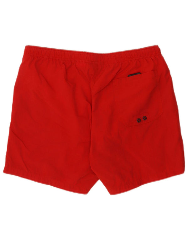Lotto Herren-Badeshorts, UK 40/42, großes rotes Nylon