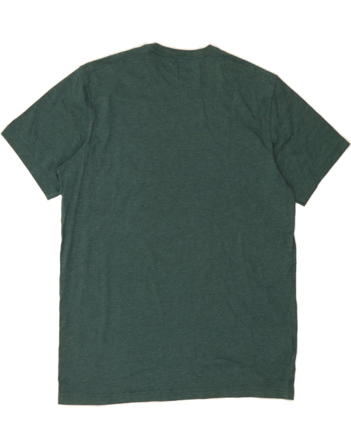 EDDIE BAUER Mens T-Shirt Large Green Cotton Vintage Eddie Bauer and Second-Hand Eddie Bauer from Messina Hembry 