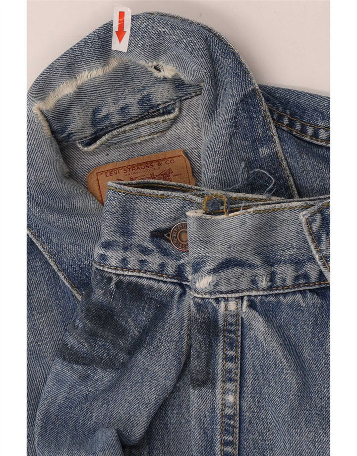 Levi's Jungen 70500 Jeansjacke 11–12 Jahre, große blaue Baumwolle