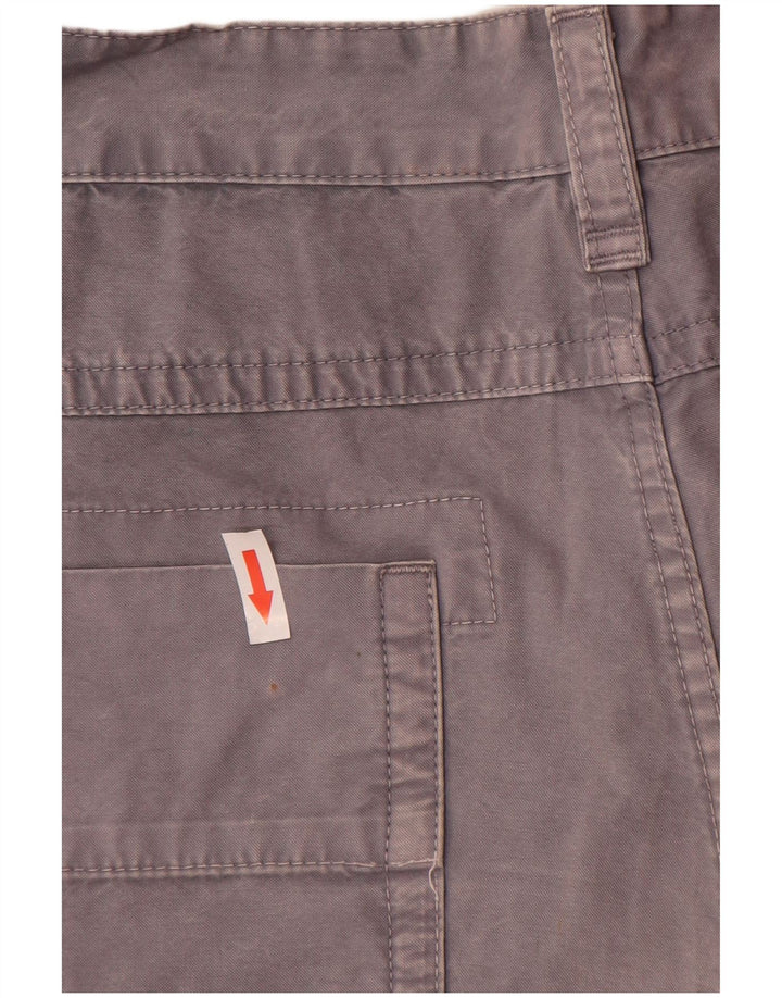 Murphy & Nye Herren Cargoshorts W34 Large Grau Baumwolle