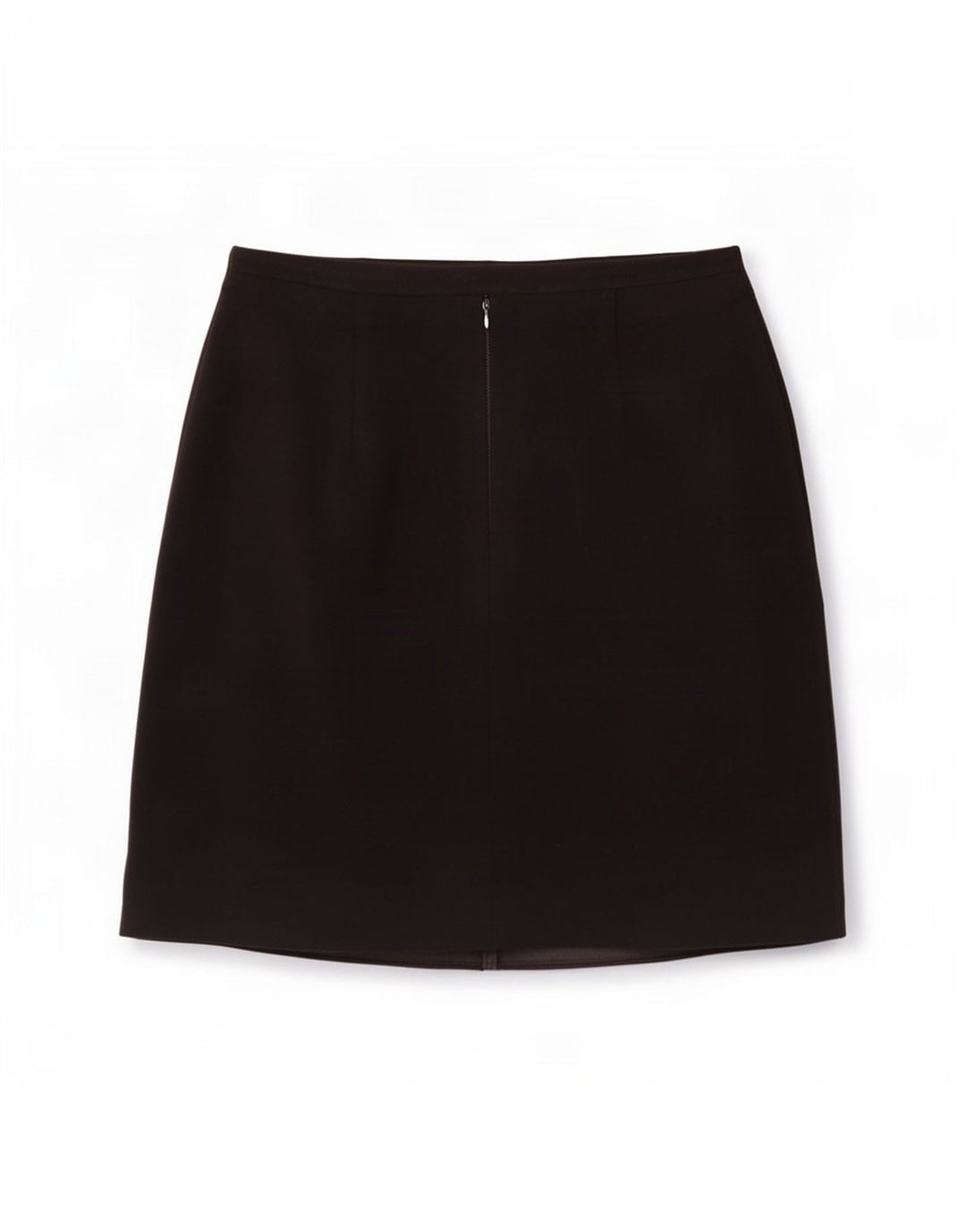 Marks & Spencer Damen A-Linien-Rock UK 12 Medium W30 Schwarz Polyester