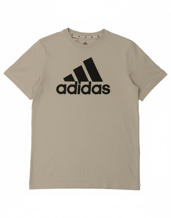 Adidas Jungen T-Shirt mit Grafik, 15–16 Jahre, weiße Baumwolle
