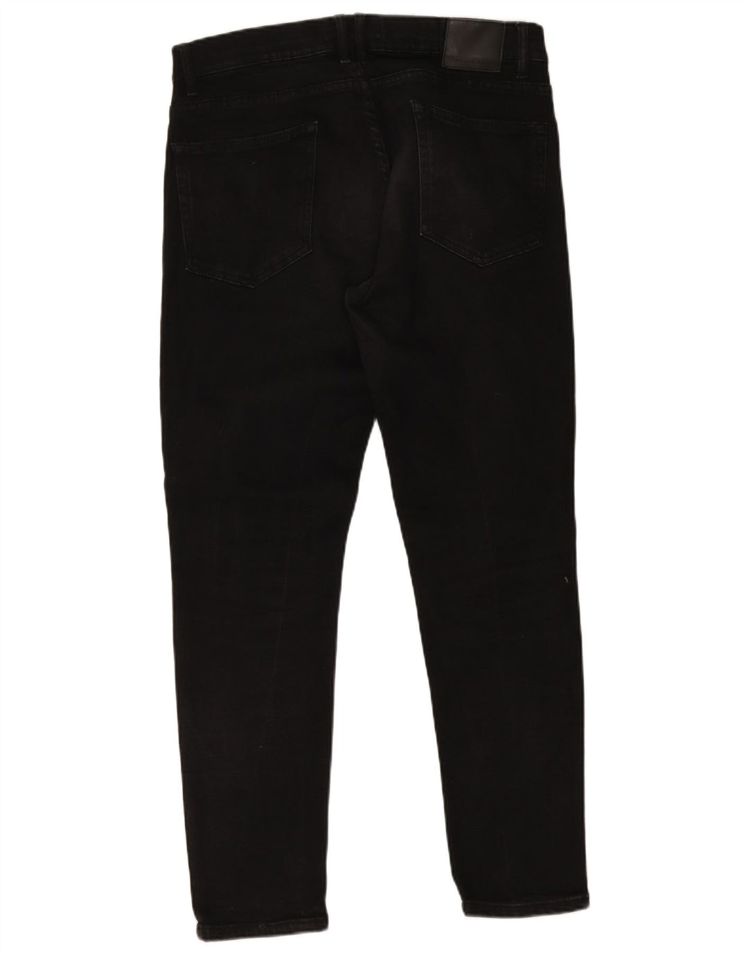 Zara Herren Slim Jeans EU 46 XL W36 L30 Schwarz