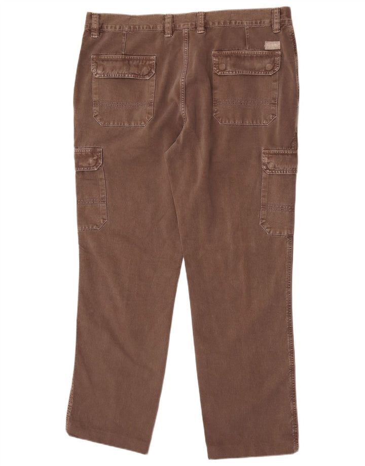 Carrera Herren-Cargohose mit normaler Passform, B40 L30, braune Baumwolle