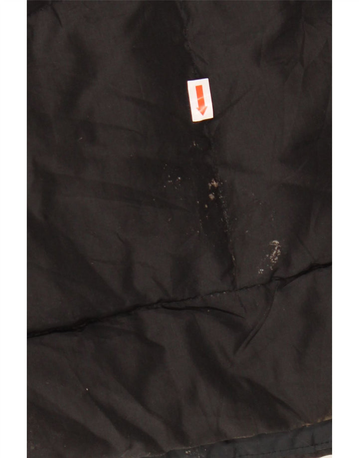 LONDON FOG Damen Gepolsterter Mantel US 8 Medium Schwarz