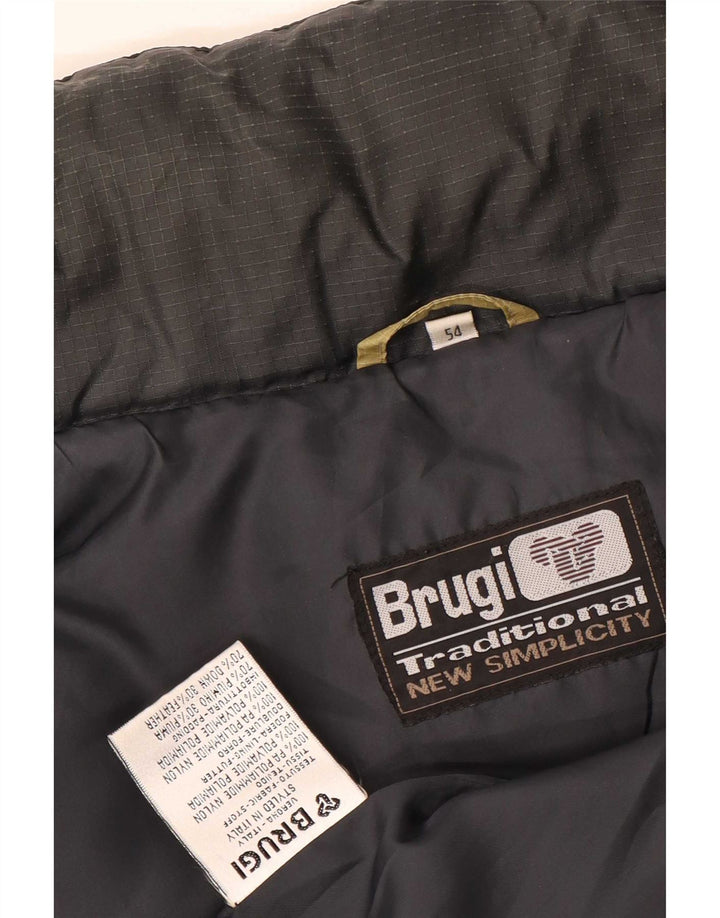 Brugi Herren Wattierte Weste IT 54 2XL Gelb Polyamid