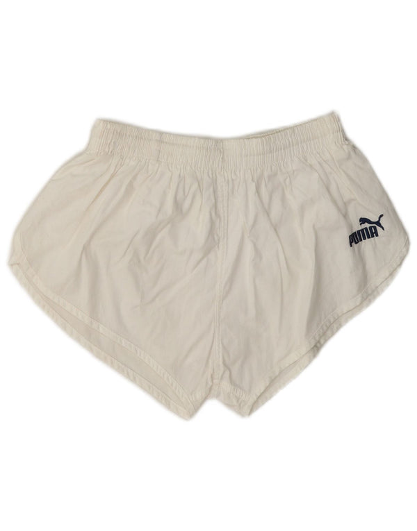 Puma Damen Sportshorts UK 10 Small Weiß