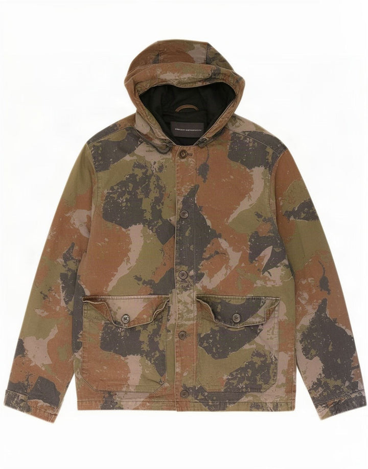 French Connection Herren-Windbreaker-Jacke, Größe M, mehrfarbig, UK 38