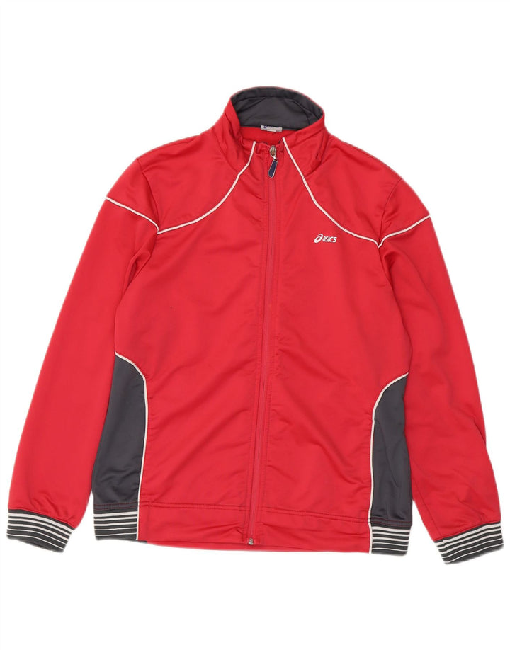 Asics Damen-Trainingsanzug-Oberjacke UK 18 XL Pink Colourblock Polyester