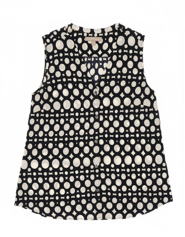 Lang geschnittene, durchsichtige Hemdbluse für Damen von Banana Republic, Größe 40, Schwarz