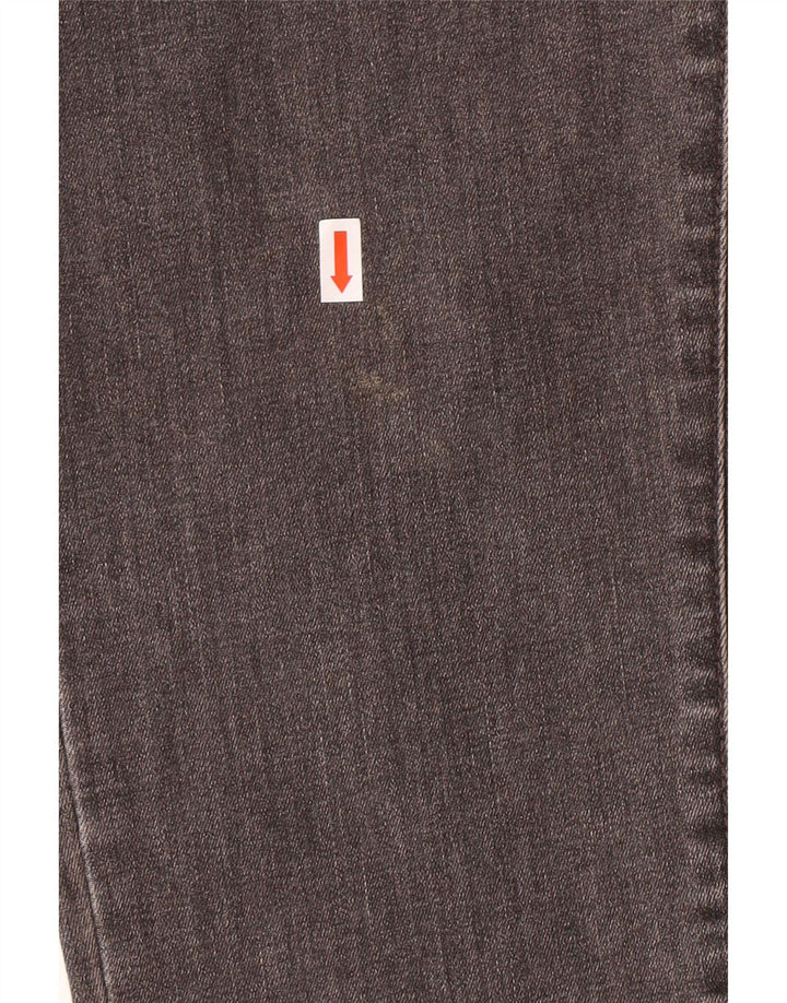 LEVI'S Damen Boyfriend Slim Jeans W28 L27 Graue Baumwolle