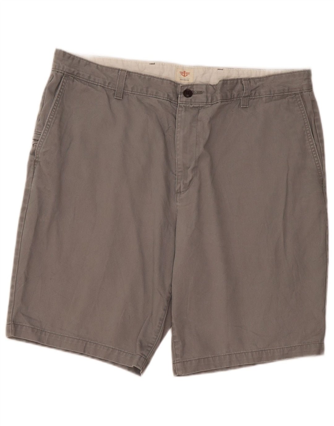 DOCKERS Herren Cargoshorts W40 XL Graue Baumwolle