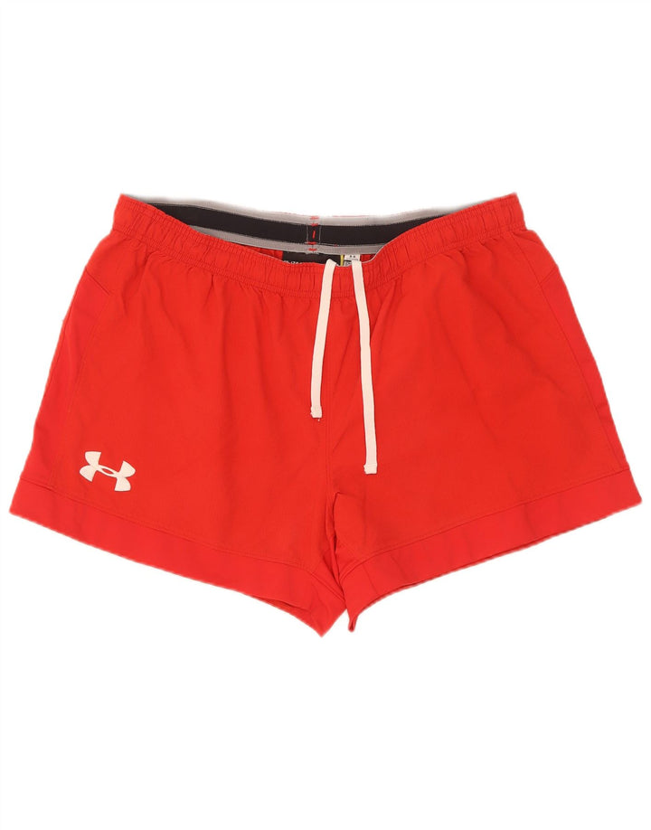 Under Armour Herren Sportshorts mit abstraktem Muster XL Rot
