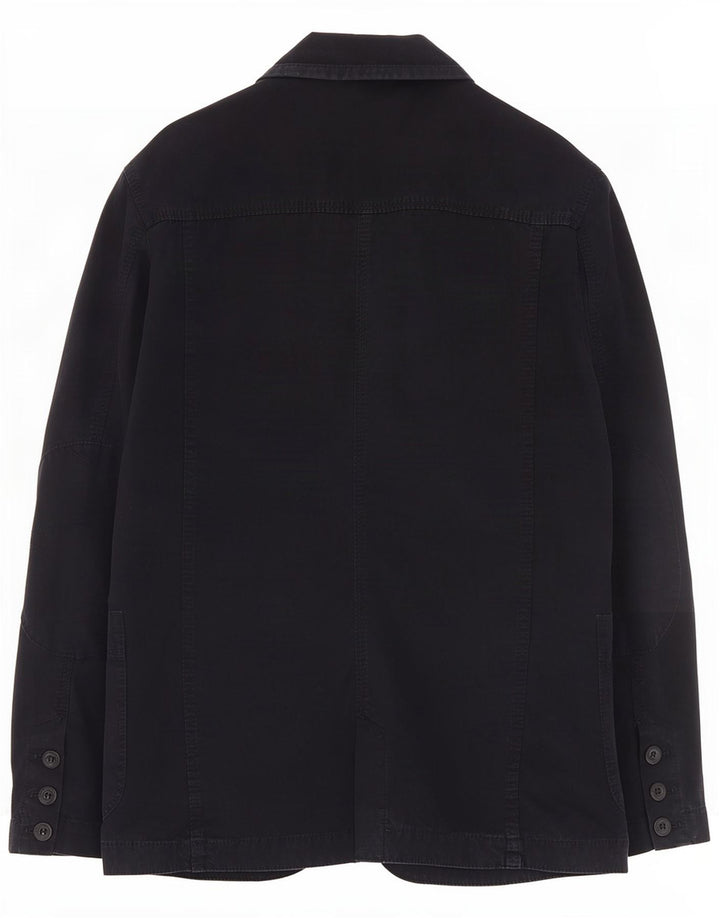 Murphy & Nye Herren-Blazer mit 3 Knöpfen, Größe S, Marineblau, Baumwolle, UK 36