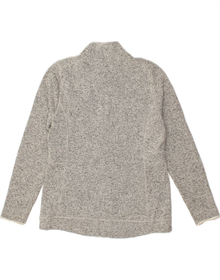 EDDIE BAUER Womens Tracksuit Top Jacket UK 16 Large Grey Polyester Vintage Eddie Bauer and Second-Hand Eddie Bauer from Messina Hembry 