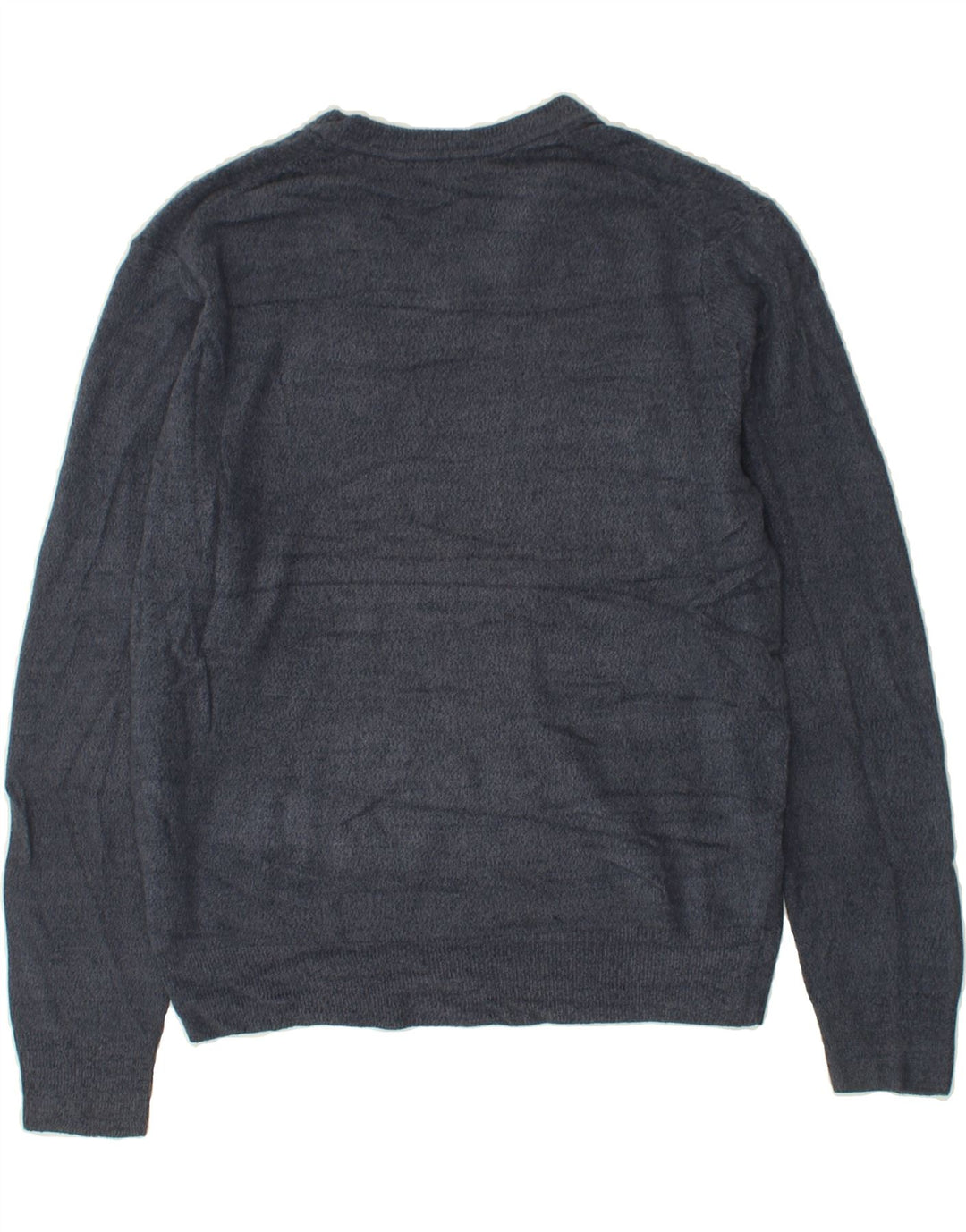 DOCKERS Mens V-Neck Jumper Sweater Large Navy Blue Argyle/Diamond Acrylic Vintage Dockers and Second-Hand Dockers from Messina Hembry 