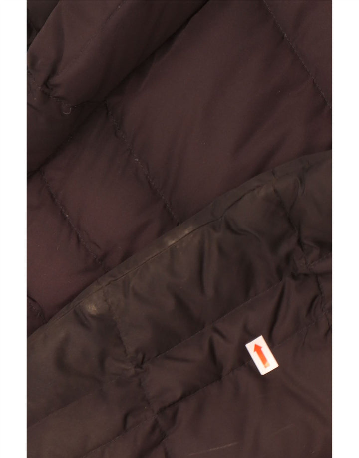Berghaus Wattierter Damenmantel mit Kapuze, UK 12, Mittelschwarz, Polyester