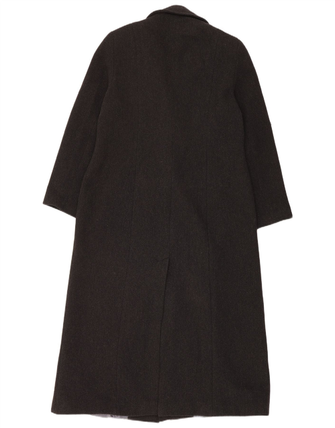 St. Bernard Zweireihiger Damenmantel UK 16 Große graue Wolle