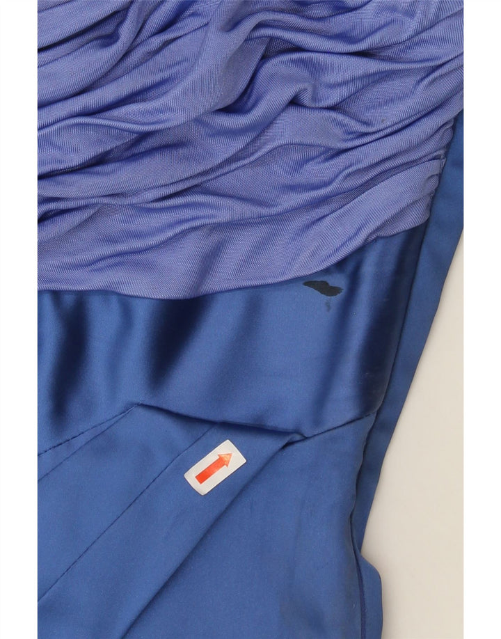 KAREN MILLEN Womens Bodycon Dress UK 12 Medium Blue Vintage Karen Millen and Second-Hand Karen Millen from Messina Hembry 