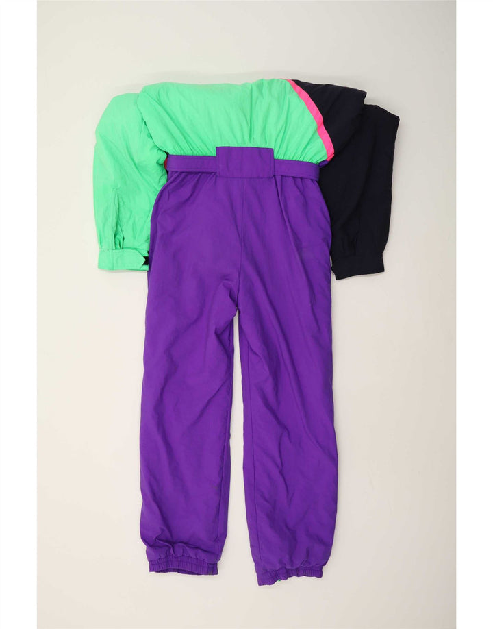 Fila Herren-Skioverall mit Kapuze, IT 48, mittelgroß, mehrfarbig, Farbblock