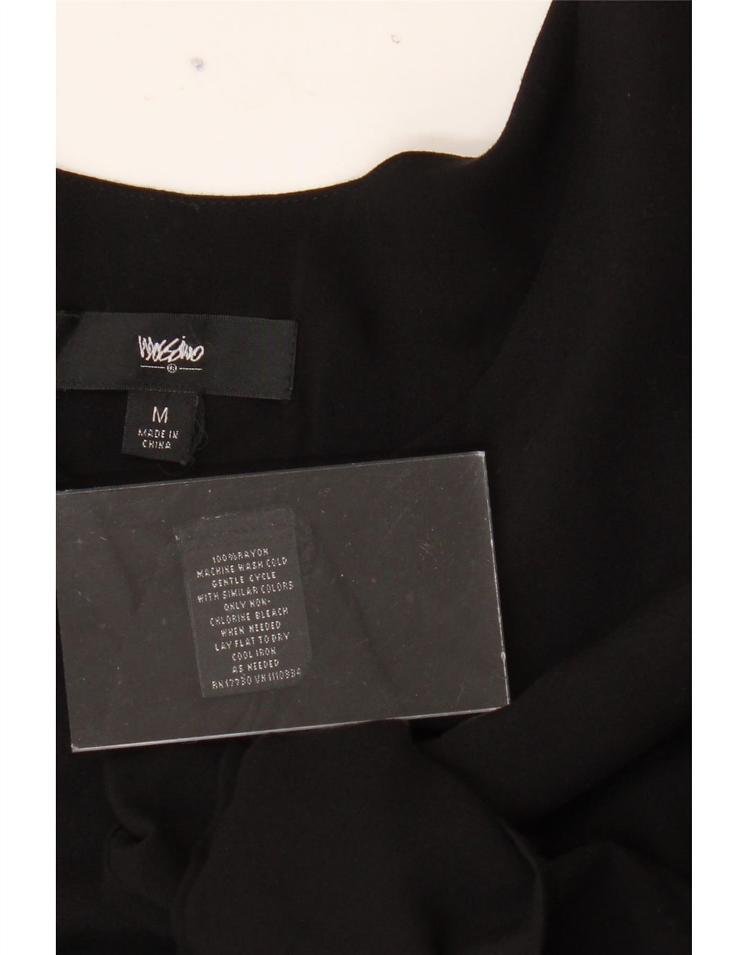 MOSSIMO Womens Sleeveless Sheath Dress UK 12 Medium Black Rayon Vintage Mossimo and Second-Hand Mossimo from Messina Hembry 
