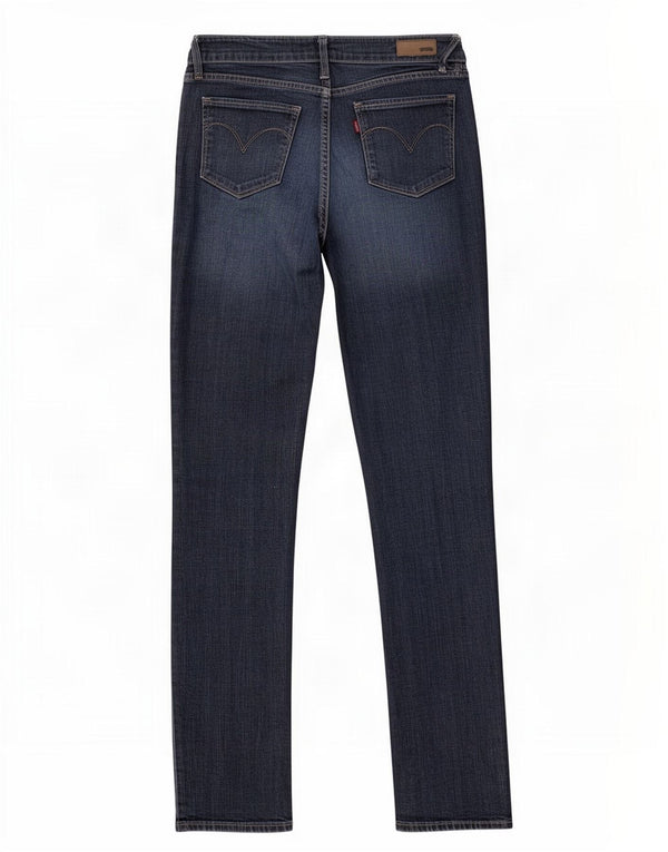 Levi's Damen Demi Curve Straight Jeans US 6 Medium W28 L30 Blau