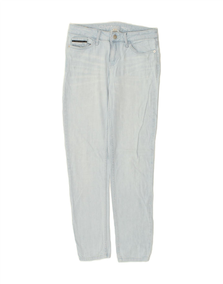 CALVIN KLEIN Womens Jegging Jeans W27 L29  Blue Cotton Vintage Calvin Klein and Second-Hand Calvin Klein from Messina Hembry 