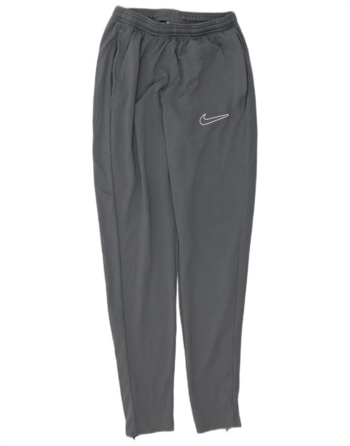 Nike Herren Dri Fit Trainingshose, Größe S, Grau, Polyester