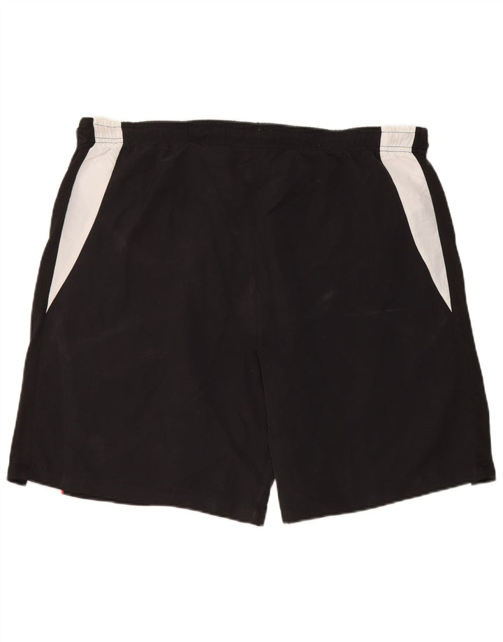 Lotto Herren Sportshorts 2XL Schwarz Colourblock Polyester
