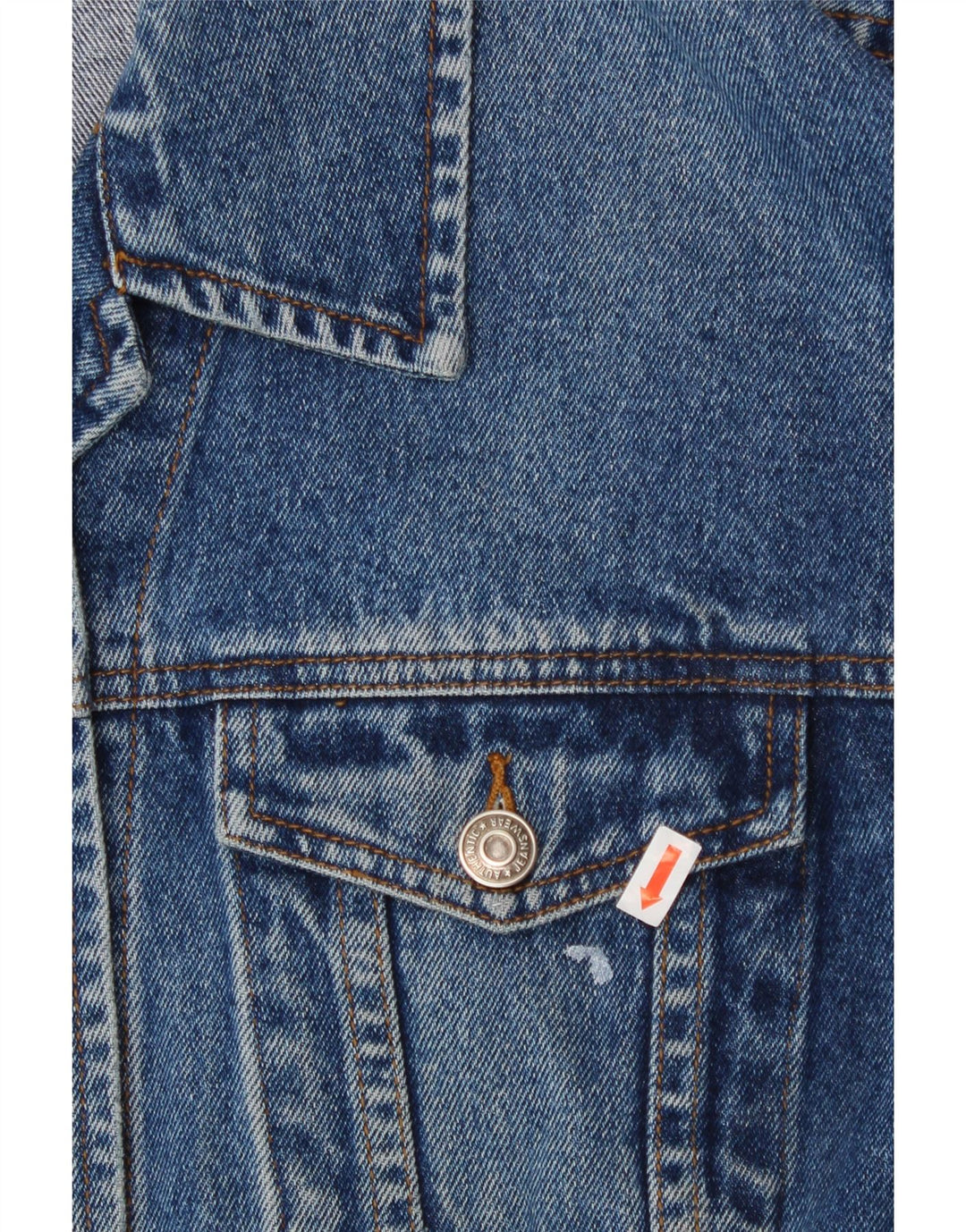 ST. BERNARD Womens Oversized Denim Jacket UK 16 Large Blue Cotton Vintage St. Bernard and Second-Hand St. Bernard from Messina Hembry 