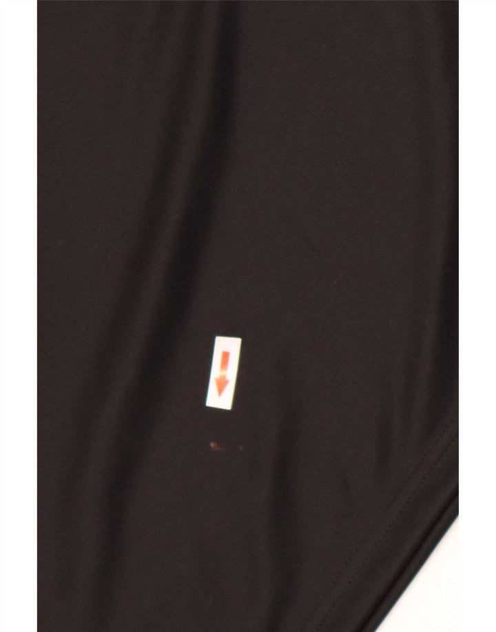 Adidas Herren Aeroready Zip Neck Pullover Trainingsanzug Top Large Schwarz Polyester